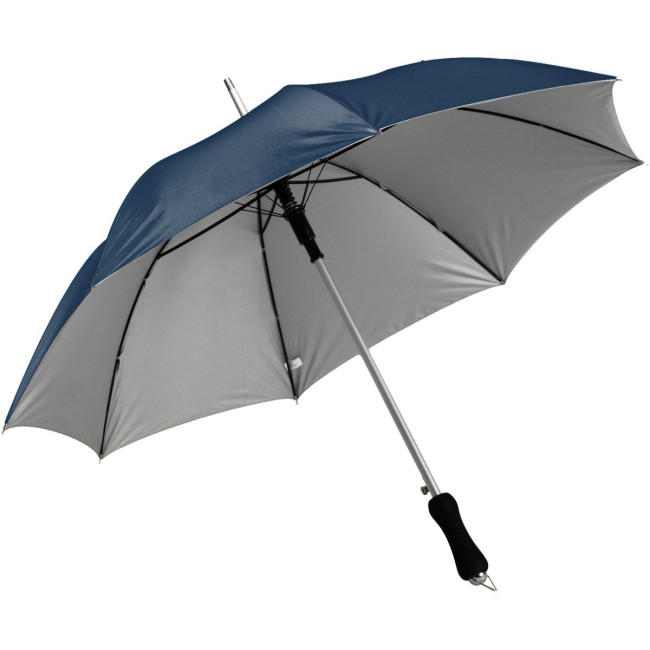 Promotional Umbrella with silver underside - Image 3