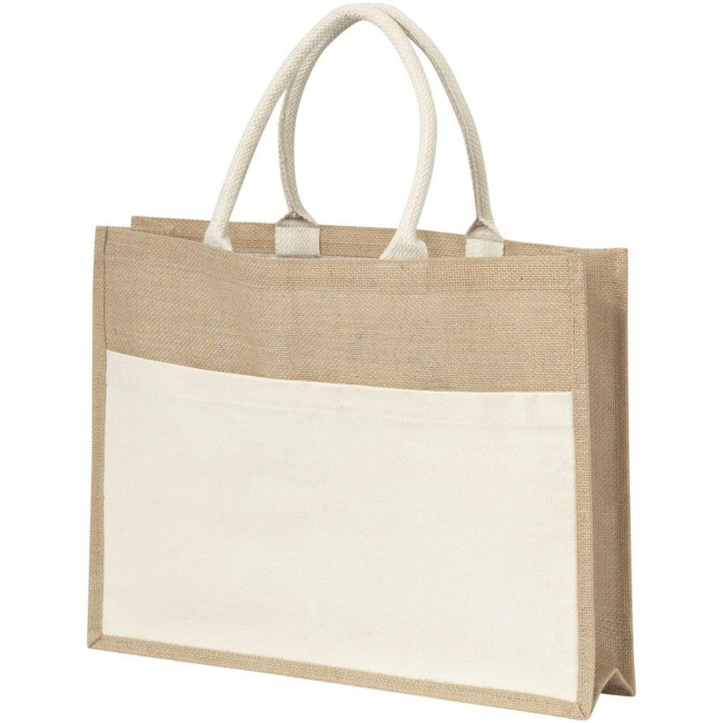 Promotional Jute Shopping Bag - Image 2