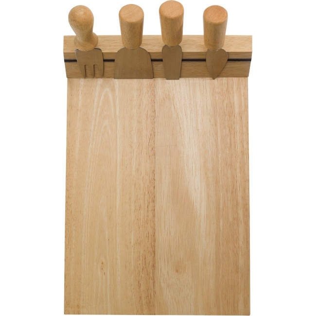 Promotional Wooden Cheese board - Image 2