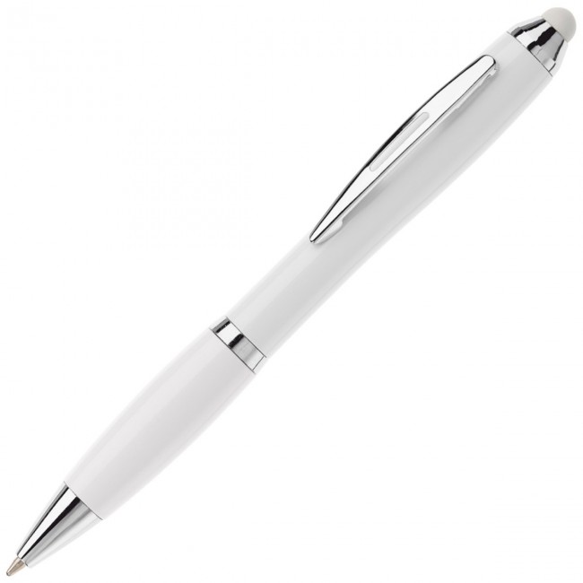 Promotional Hawaii stylus white colour grip & tip - Image 1