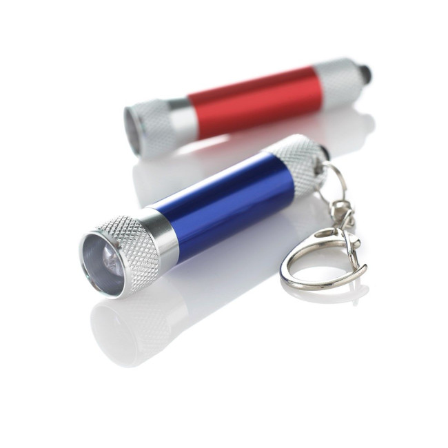 Promotional Aluminium LED torch keyring - Image 6