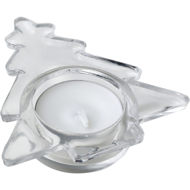 Promotional Christmas tree candle holder - Image 1