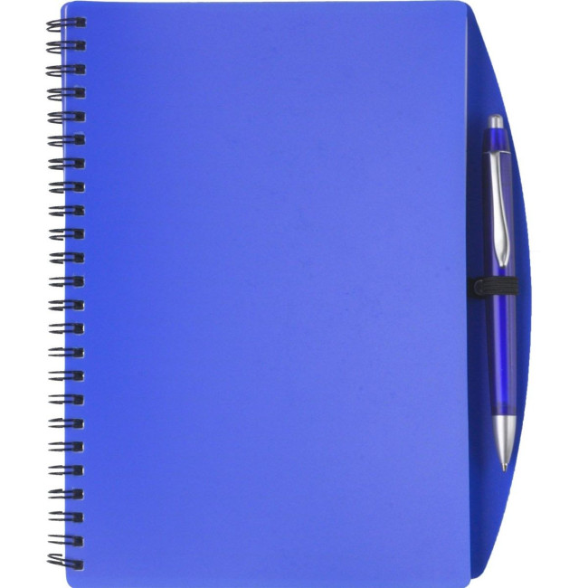 Promotional A5 Notebook with ballpen - Image 2