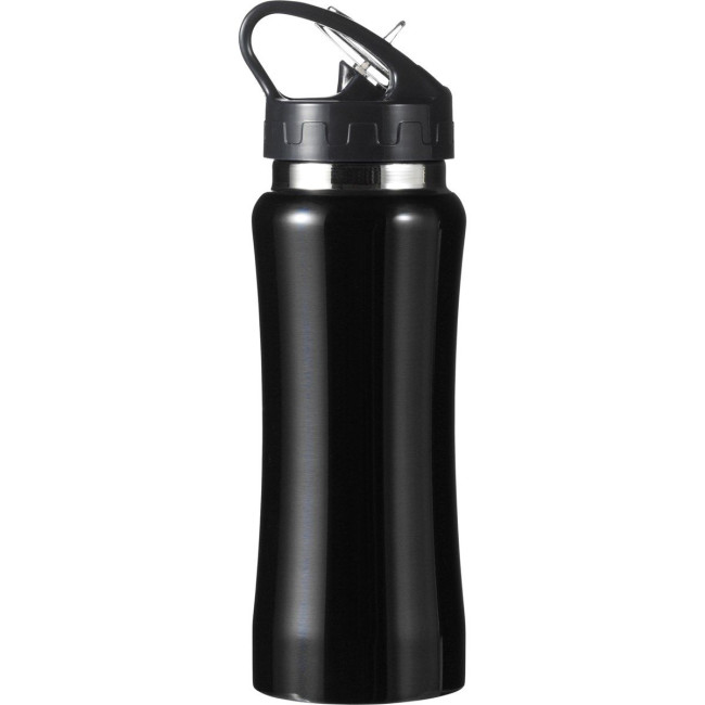 Promotional Stainless steel single walled drinking bottle 600ml - Image 3