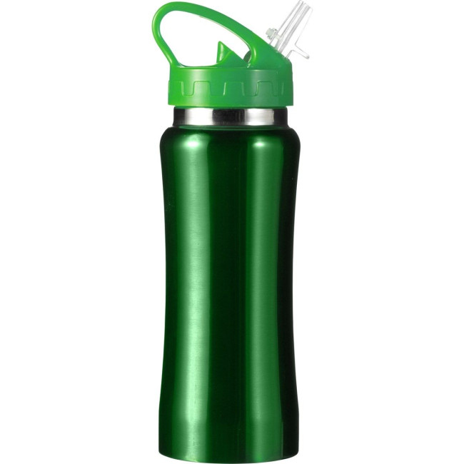 Promotional Stainless steel single walled drinking bottle 600ml - Image 5