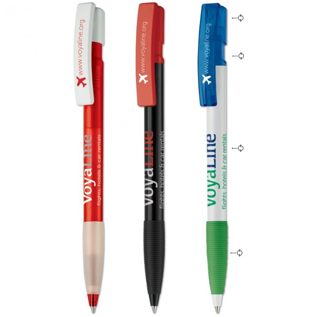 Promotional Nash ball pen rubber grip combi - Image 2