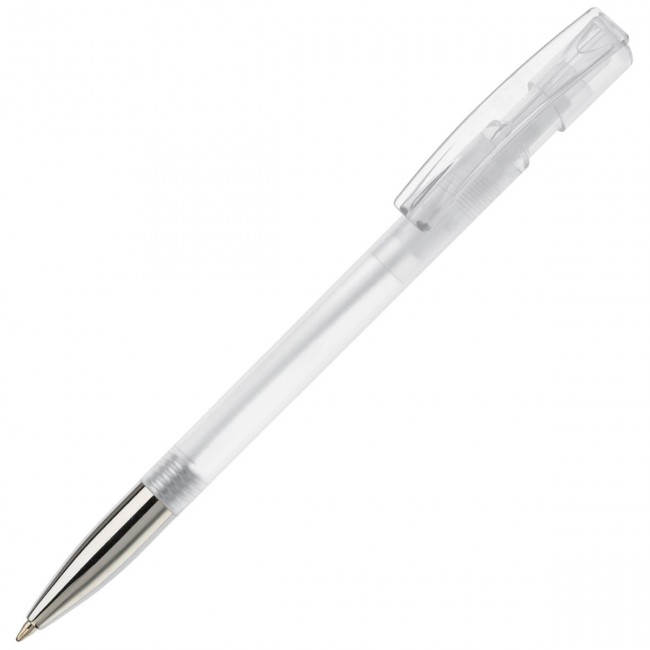 Promotional Nash ball pen metal tip transparent - Image 1