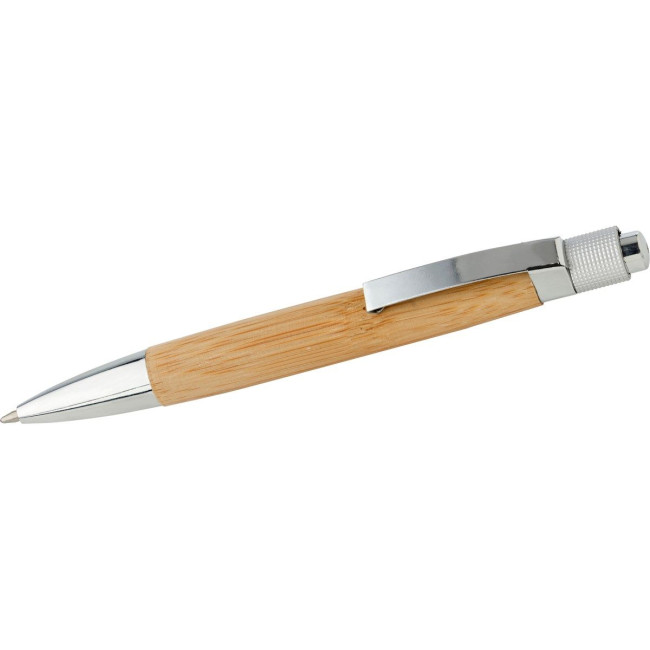 Promotional Bamboo ballpen - Image 3