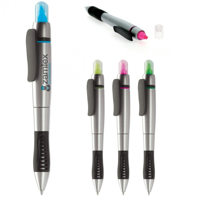 Promotional Highlighter- and ball pen - Image 2