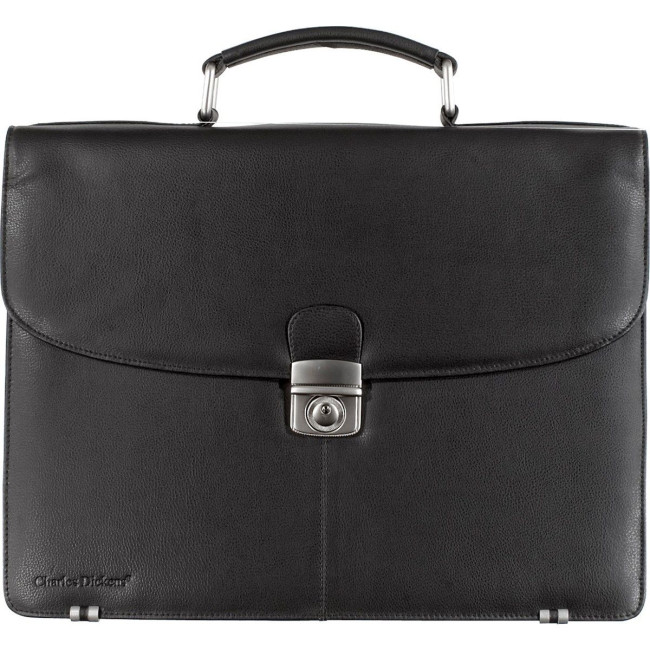 Promotional Charles Dickens leather briefcase - Image 2