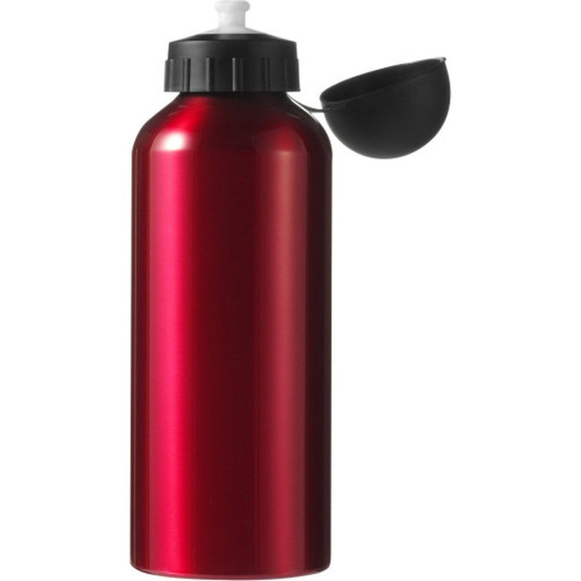 Promotional Aluminium single walled drinking bottle 650ml - Image 2