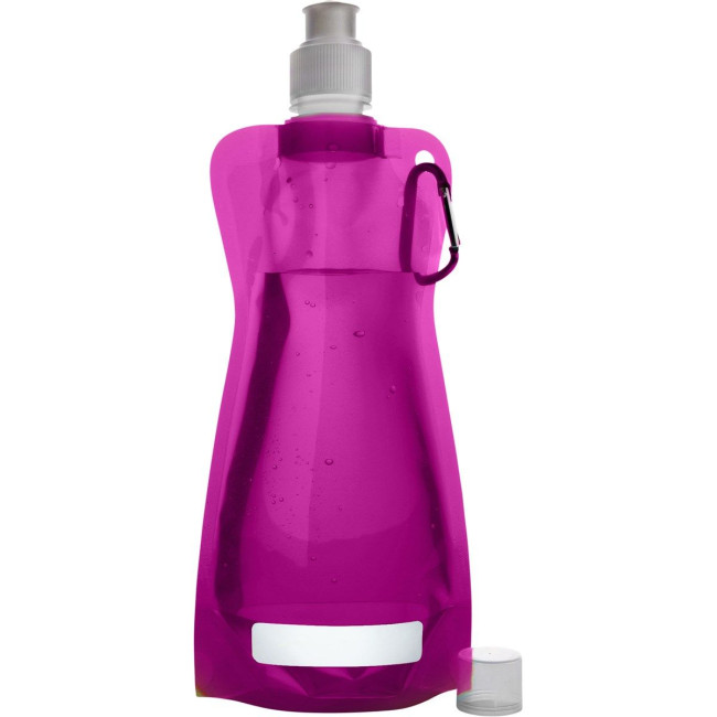 Promotional Foldable water bottle 420ml - Image 1