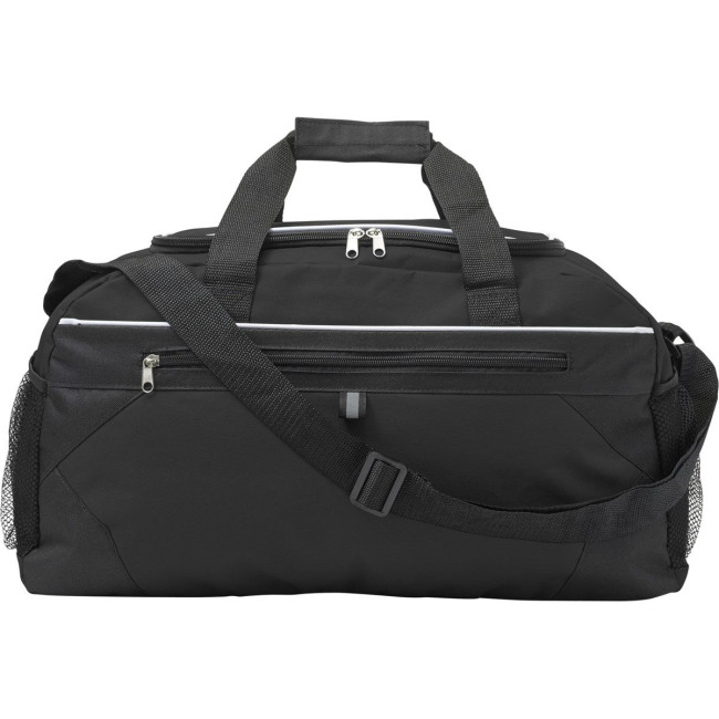 Promotional Polyester Sports travel bag - Image 3