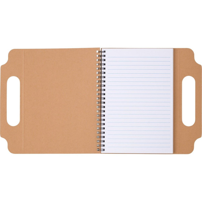 Promotional Cardboard A5 Notebook - Image 3