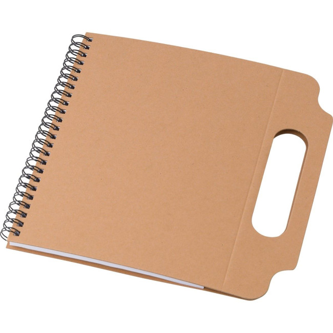 Promotional Cardboard A5 Notebook - Image 4