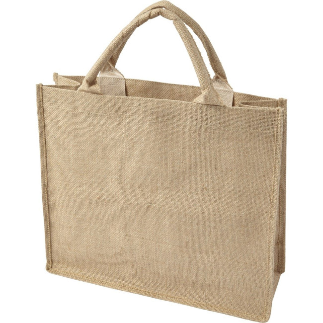 Promotional Jute shopping bag - Image 1