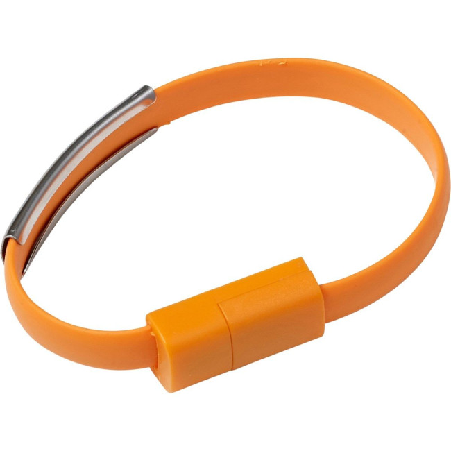 Promotional Silicone USB wristband - Image 8