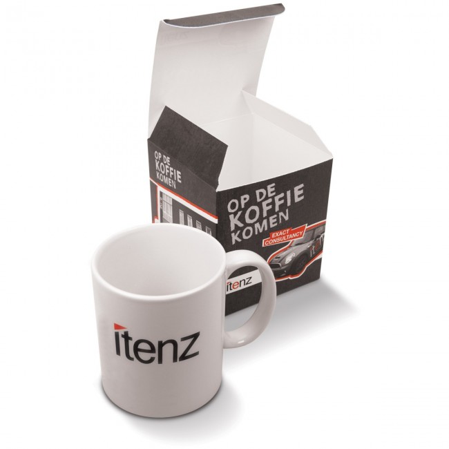 Promotional Customized box mug (100x100x110mm) - Image 2