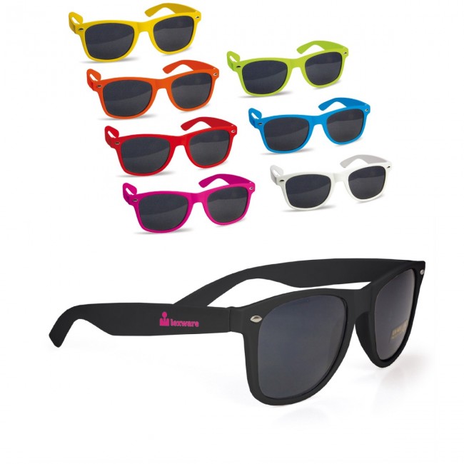 Promotional Sunglasses Justin 400UV in polybag - Image 1