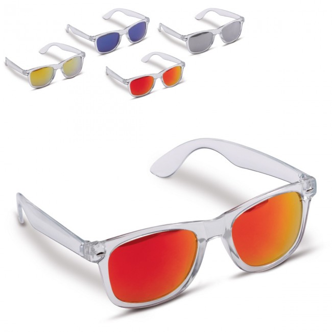 Promotional Sunglasses Bradley transparent 400UV - Image 1