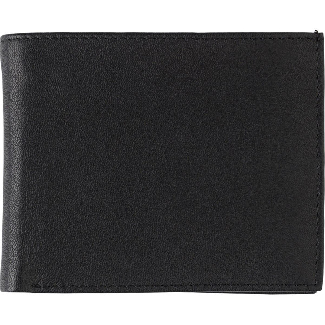 Promotional Leather RFID credit card wallet - Image 1