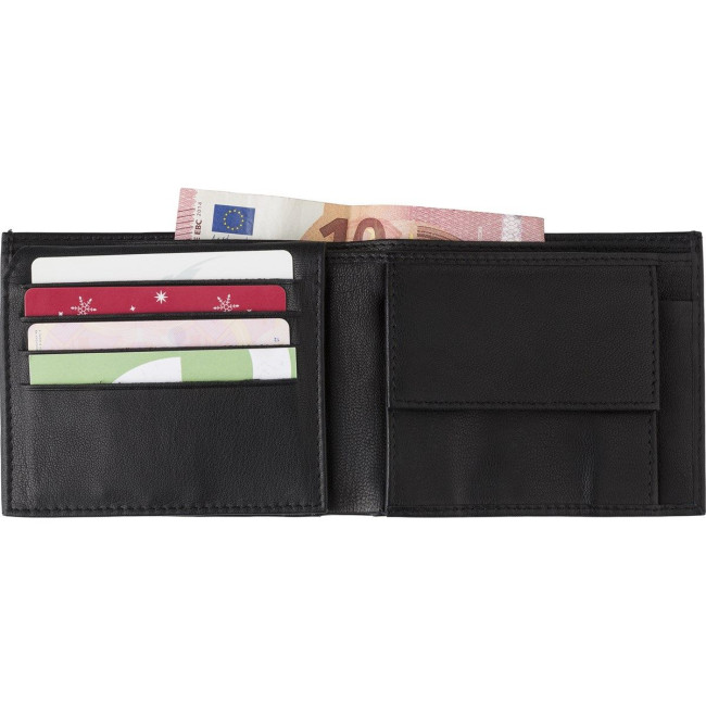 Promotional Leather RFID credit card wallet - Image 3