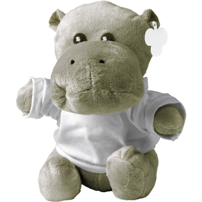 Promotional Plush Hippo - Image 1