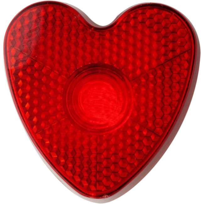 Promotional Heart shaped safety light - Image 1