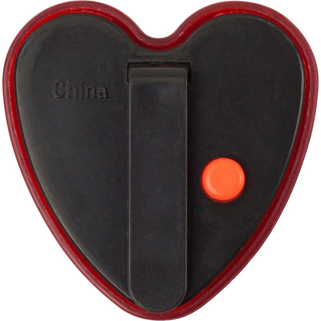 Promotional Heart shaped safety light - Image 2