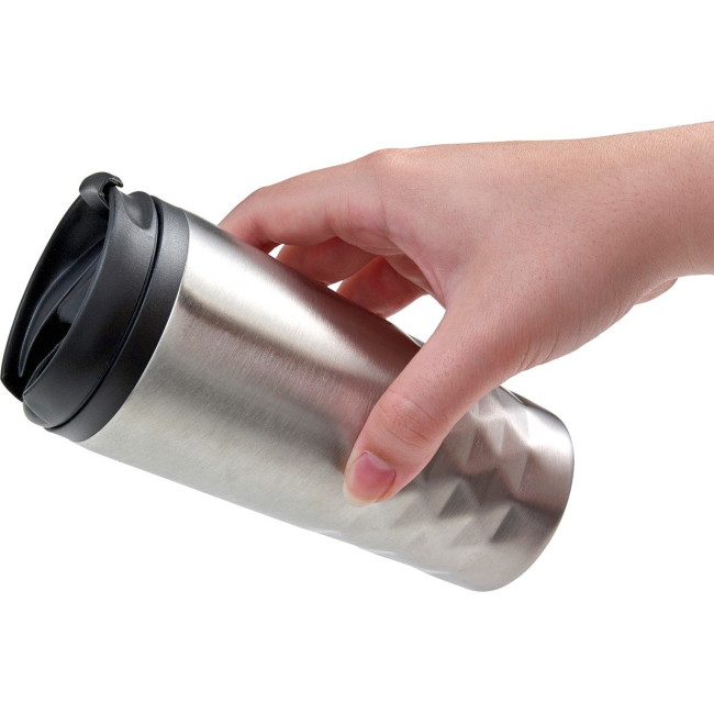 Promotional Tower Stainless Steel Double Walled Travel Mug 300ml - Image 9