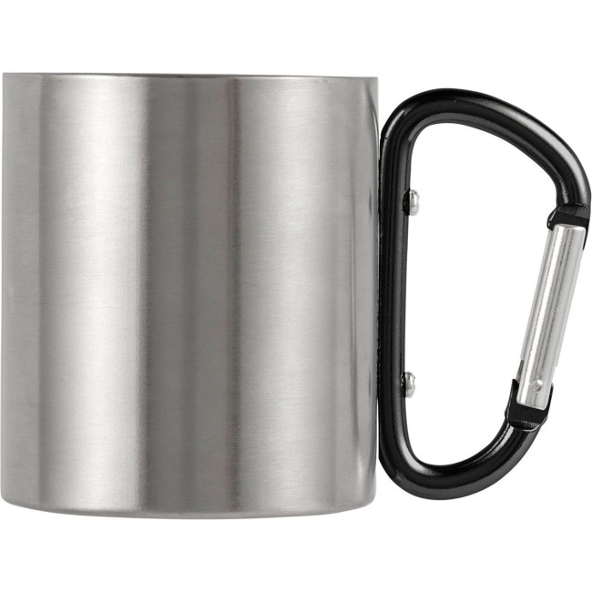 Promotional Stainless steel double walled mug 185ml - Image 4