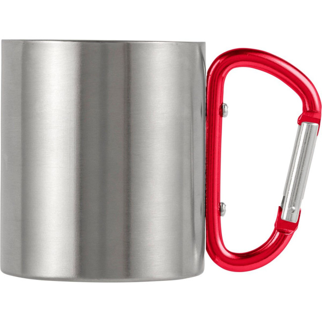 Promotional Stainless steel double walled mug 185ml - Image 5