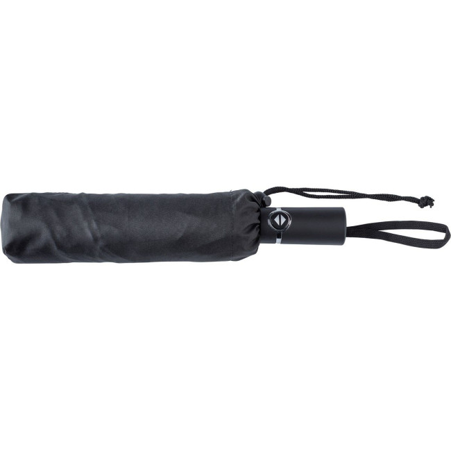 Promotional Foldable Pongee (190T) umbrella - Image 5