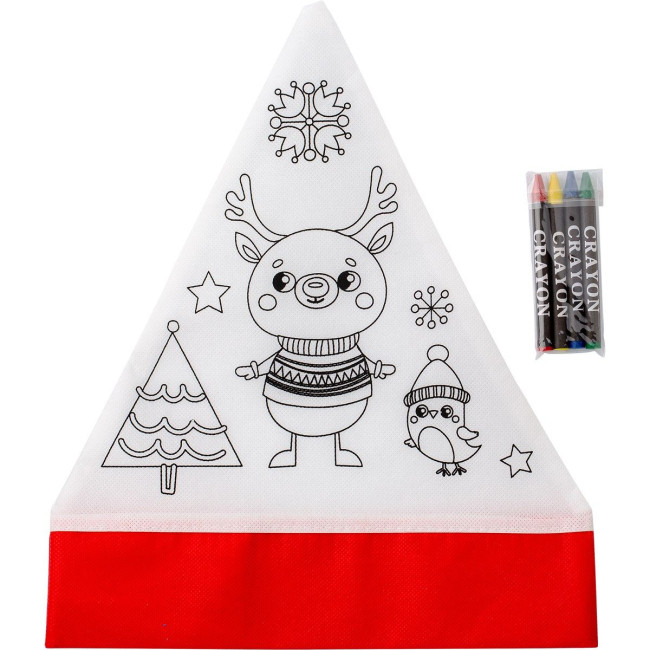 Promotional Christmas Colour In Hat - Image 1