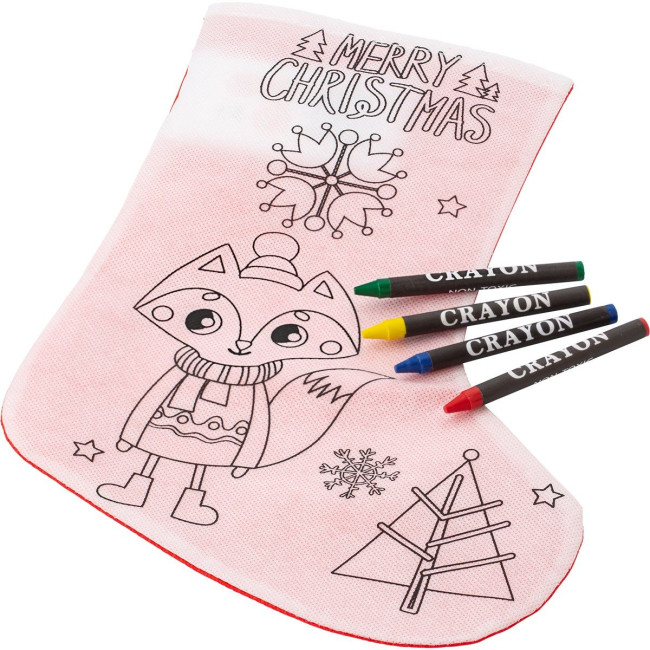 Promotional Christmas Colour In Stocking - Image 1