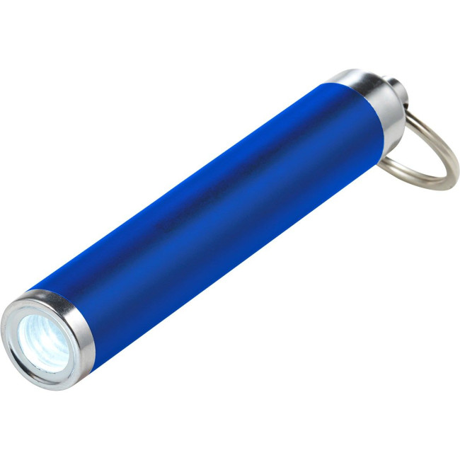 Promotional LED flashlight with keyring - Image 2