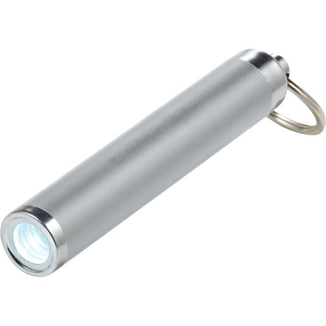 Promotional LED flashlight with keyring - Image 5