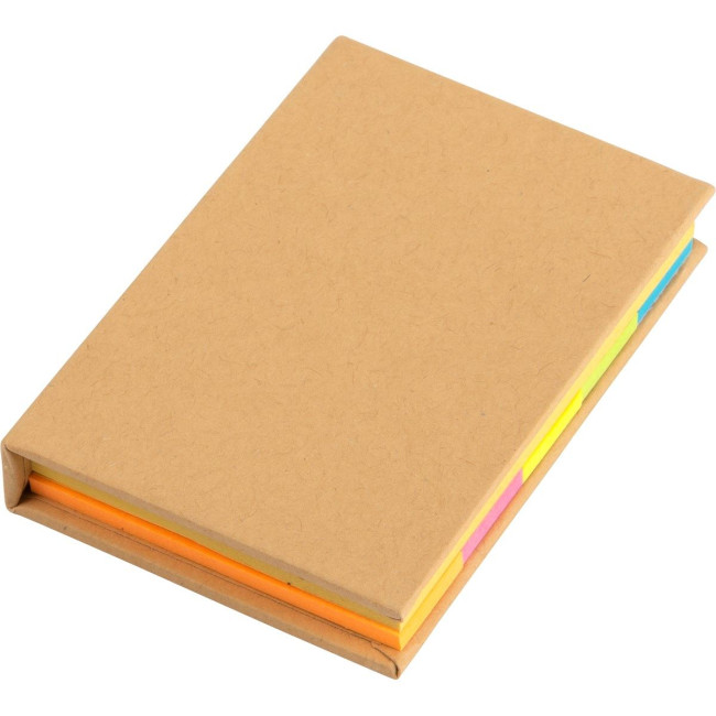 Promotional Notebook with sticky notes - Image 2