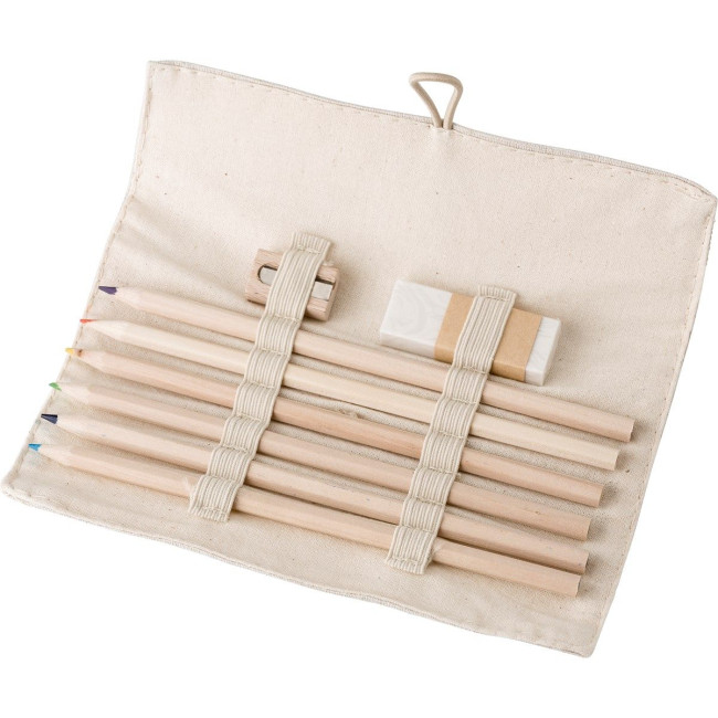 Promotional Linen drawing set - Image 1