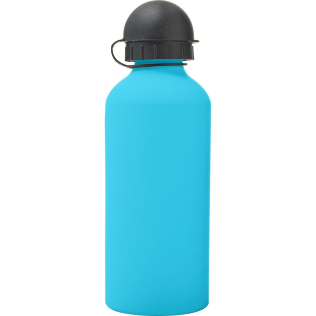 Promotional Aluminium single walled water bottle 600ml - Image 2