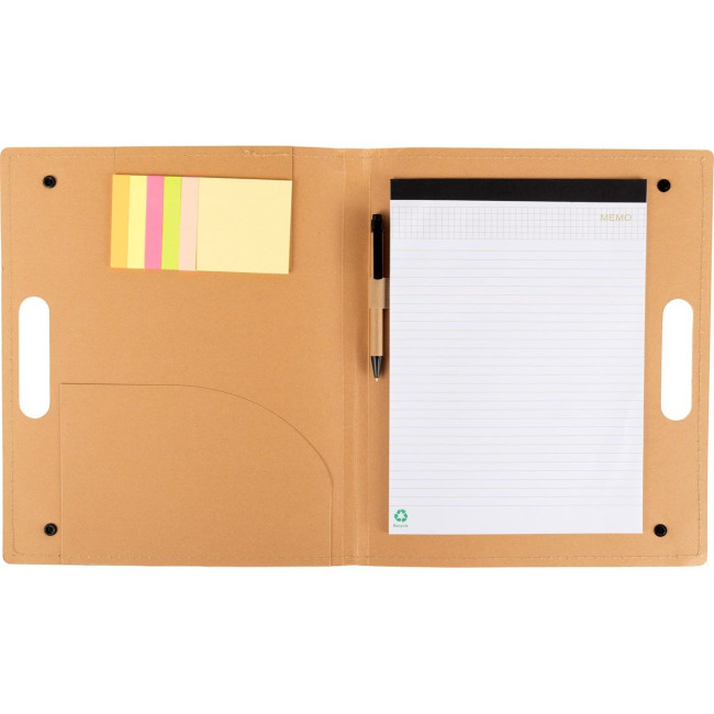 Promotional Cardboard writing folder - Image 1