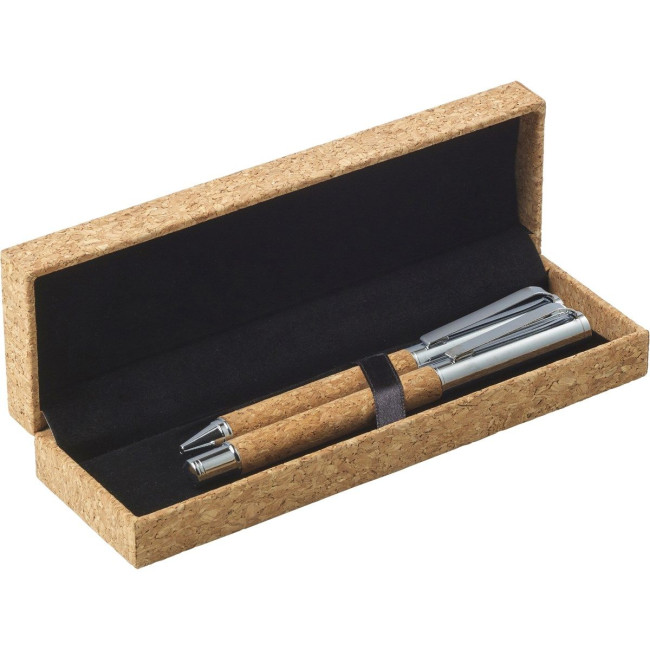 Promotional Cork writing set - Image 1