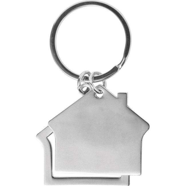 Promotional House Metal keyring - Image 3