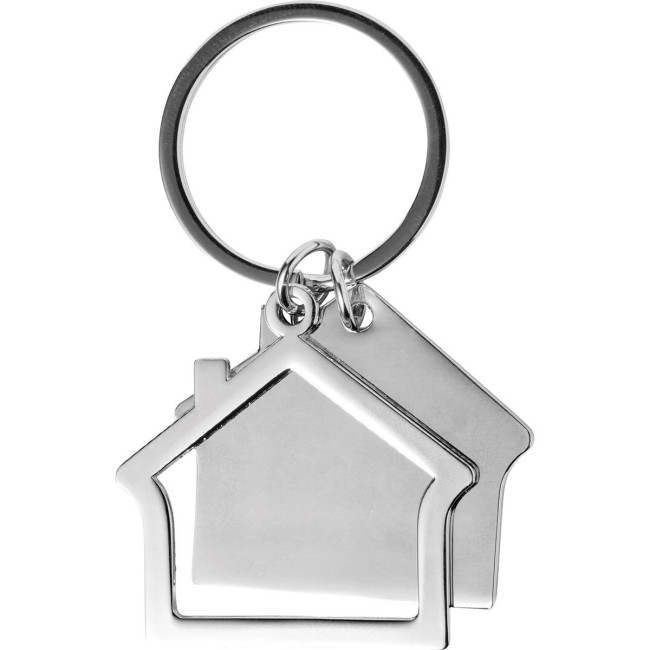 Promotional House Metal keyring - Image 2