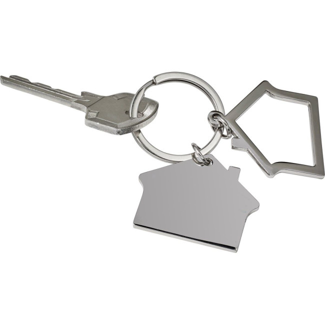 Promotional House Metal keyring - Image 1