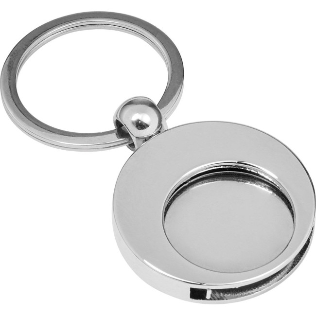 Promotional Shopping trolley coin keyring - Image 5