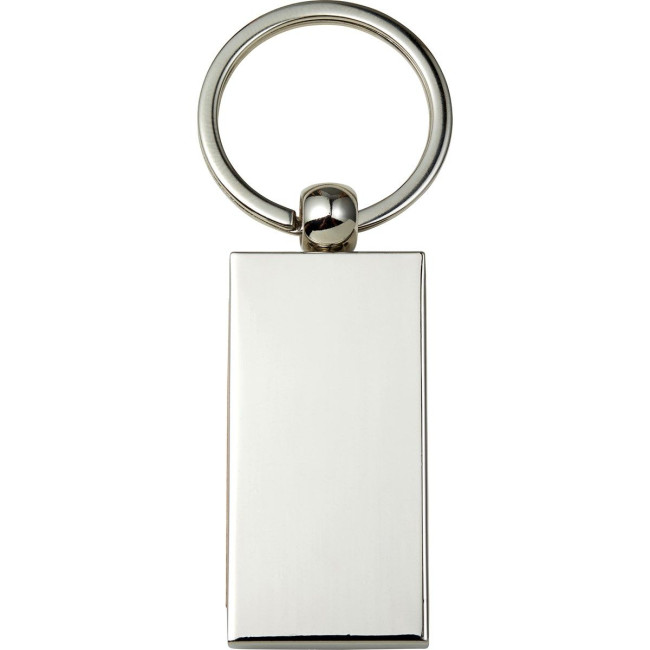 Promotional Metal and wooden keyring - Image 2