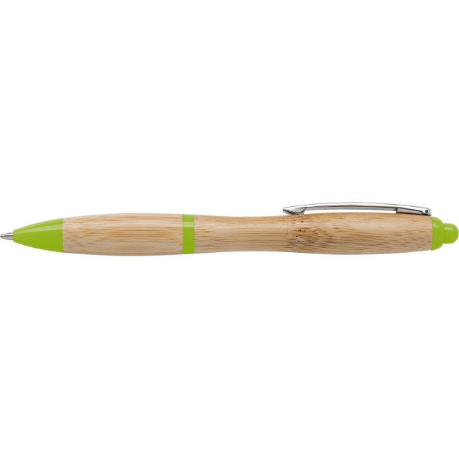 Promotional Bamboo ballpen - Image 6