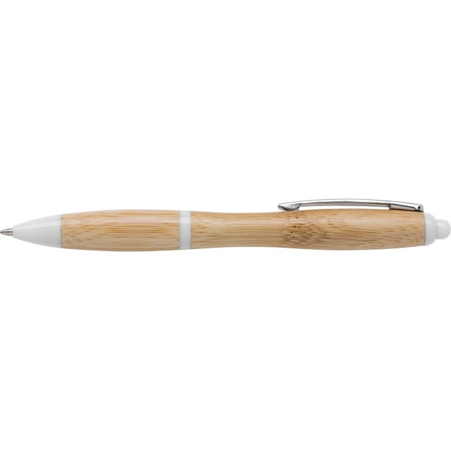 Promotional Bamboo ballpen - Image 4