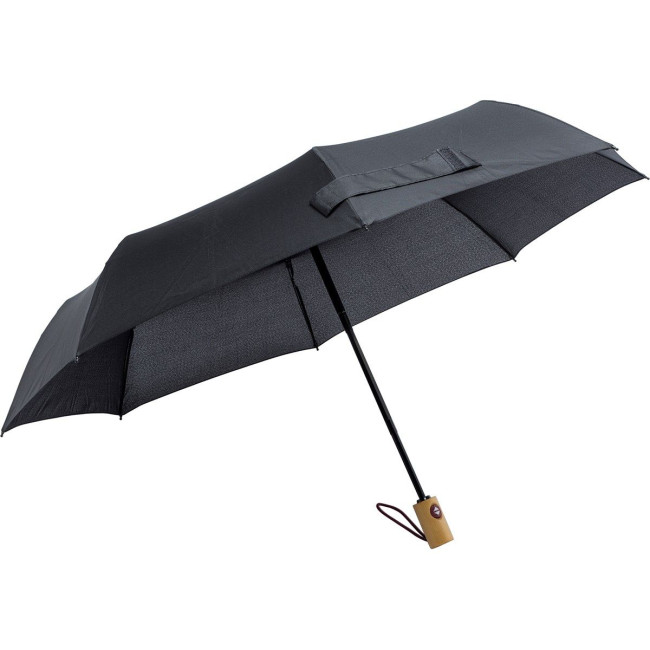 Promotional Foldable Pongee umbrella - Image 1